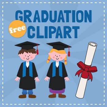 GRADUATION CLIPART FREEBIE