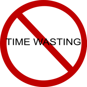 No Time Wasting clip art - vector clip art online, royalty free ...