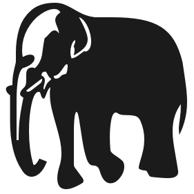 Elephant Clip Art Black - ClipArt Best