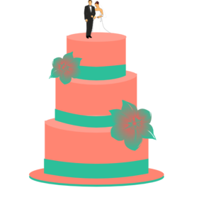 Wedding Cake Clip Art - vector clip art online ...