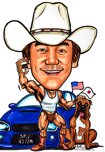 Cowboy Caricatures