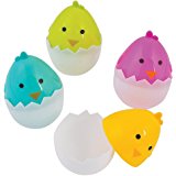 Amazon.com: Bunny, Carrot, and Chick - Plastic Shaped Fillable ...