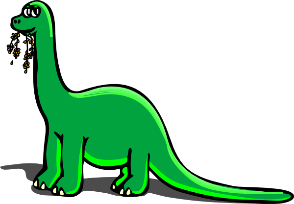 Apatosaurus brontosaurus clip art dinosaur pictures - Clipartix