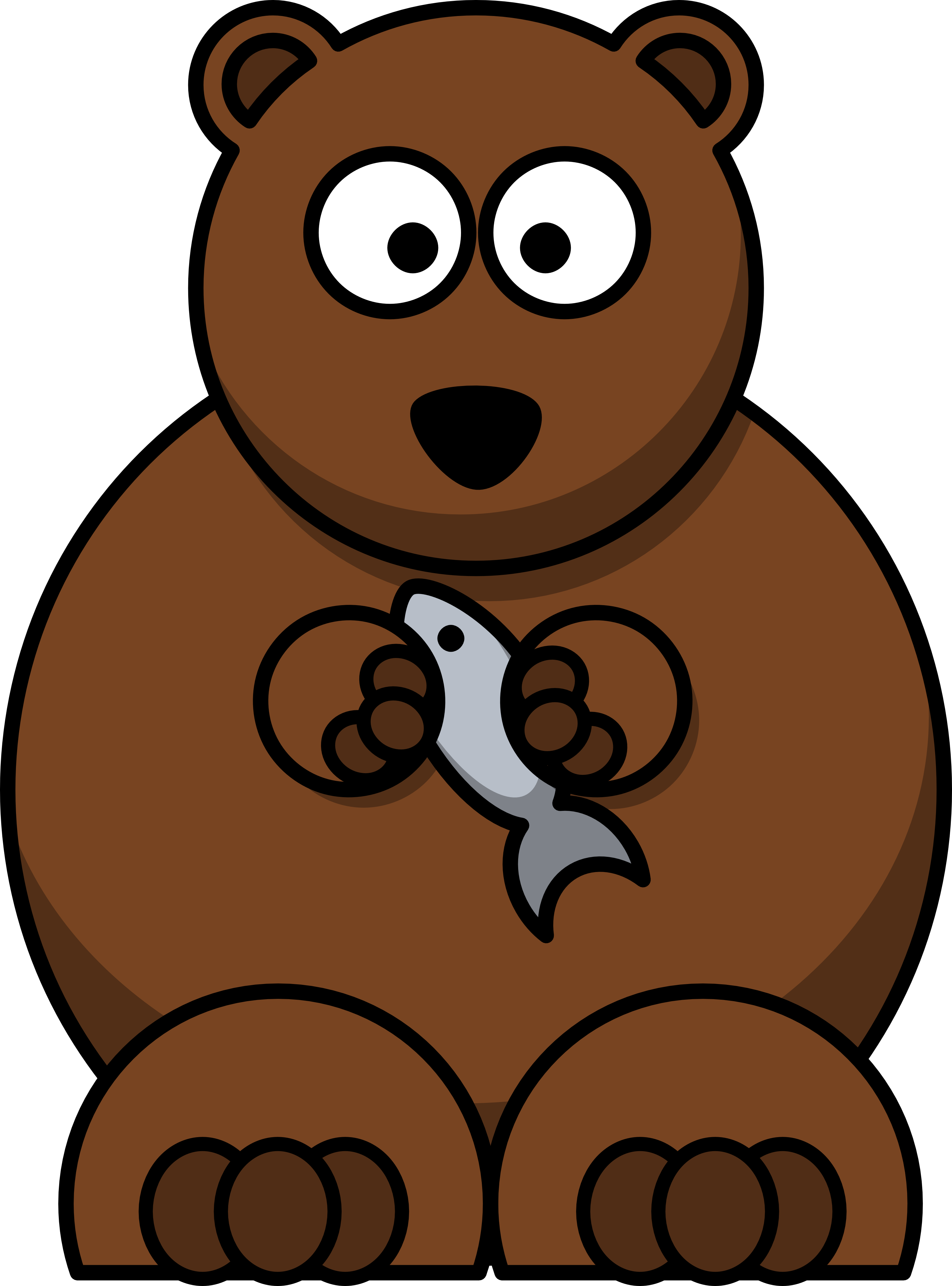 Brown Bear Cartoon - ClipArt Best