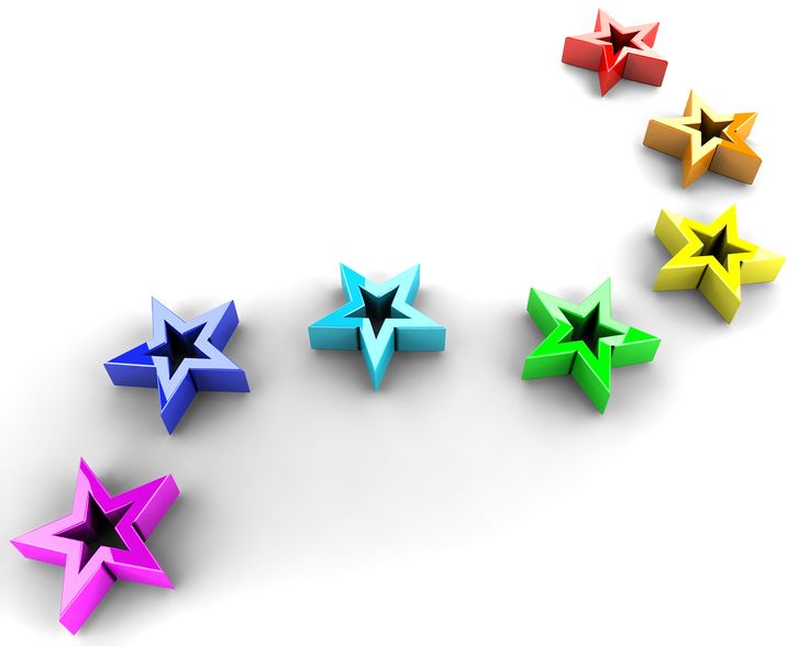 Rainbow Stars Tattoo - ClipArt Best