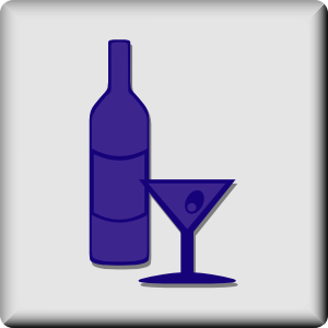 Hotel Icon Bar Or Lounge clip art Free Vector