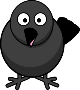 Raven Crow Black Bird clip art - vector clip art online, royalty ...