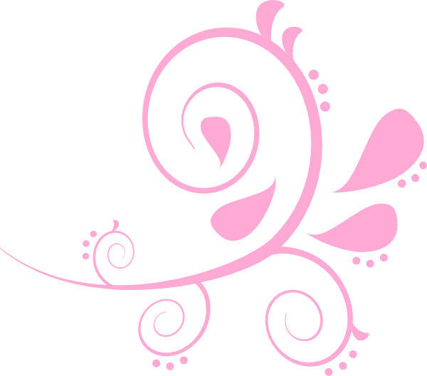 Pink Swirls Clipart - Free Clipart Images