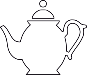 Tea Clipart Black And White - Free Clipart Images