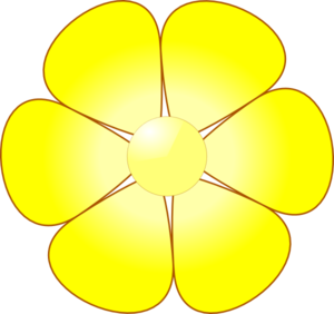 Yellow Flower Clipart - ClipArt Best
