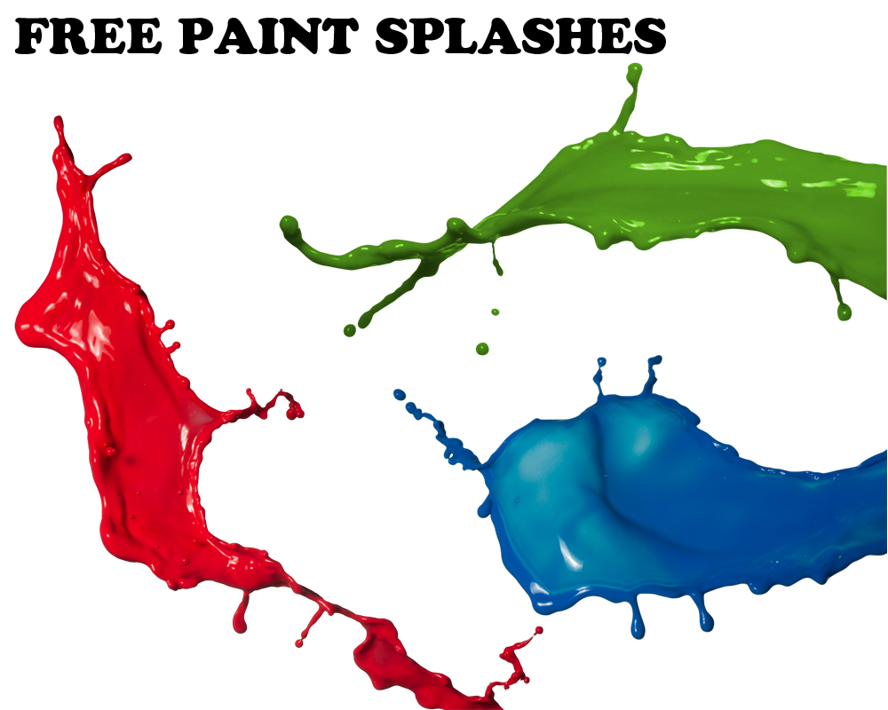 DeviantArt: More Like Free paint splashes by genotas