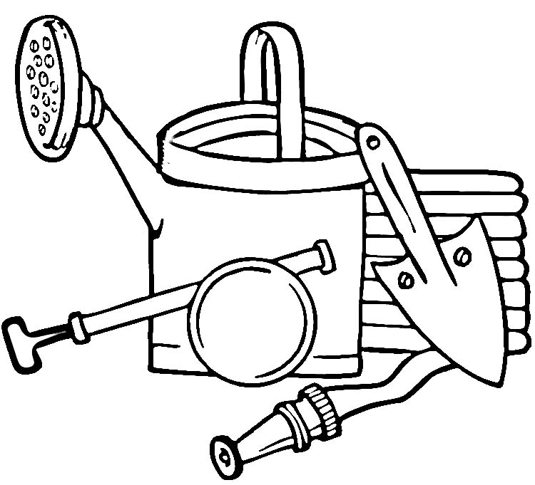Coloring Pages Of Tools - AZ Coloring Pages