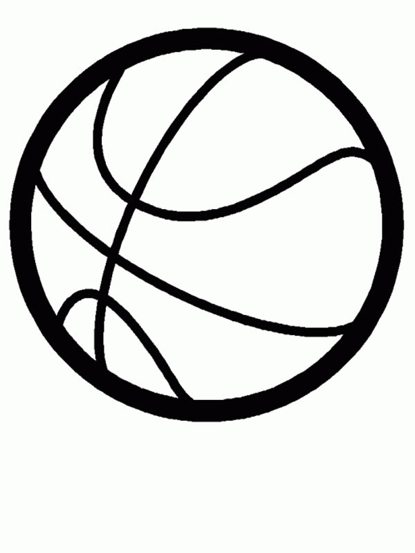 Ball Picture For Coloring - ClipArt Best