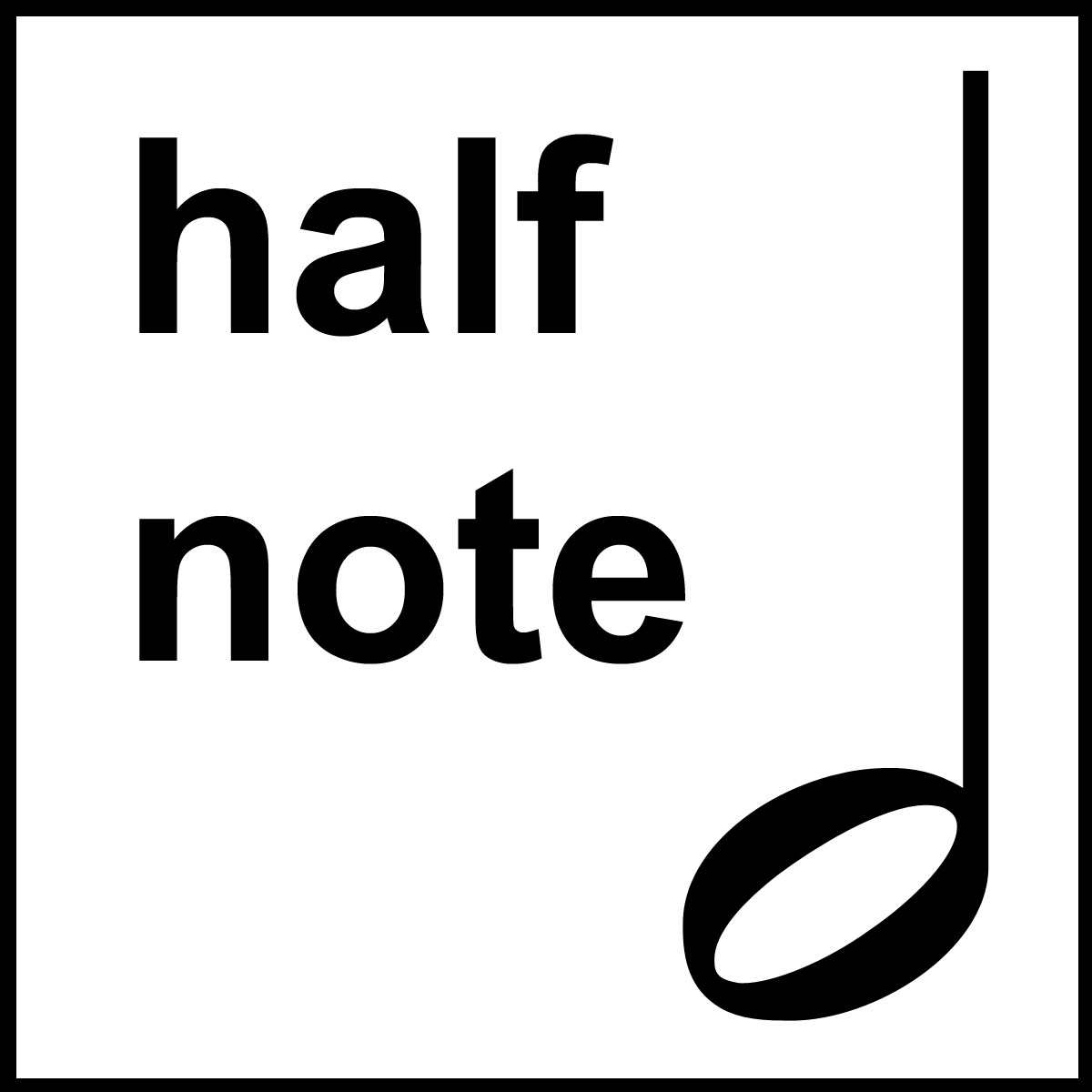 half note | Music Coloring Pages | Pinterest