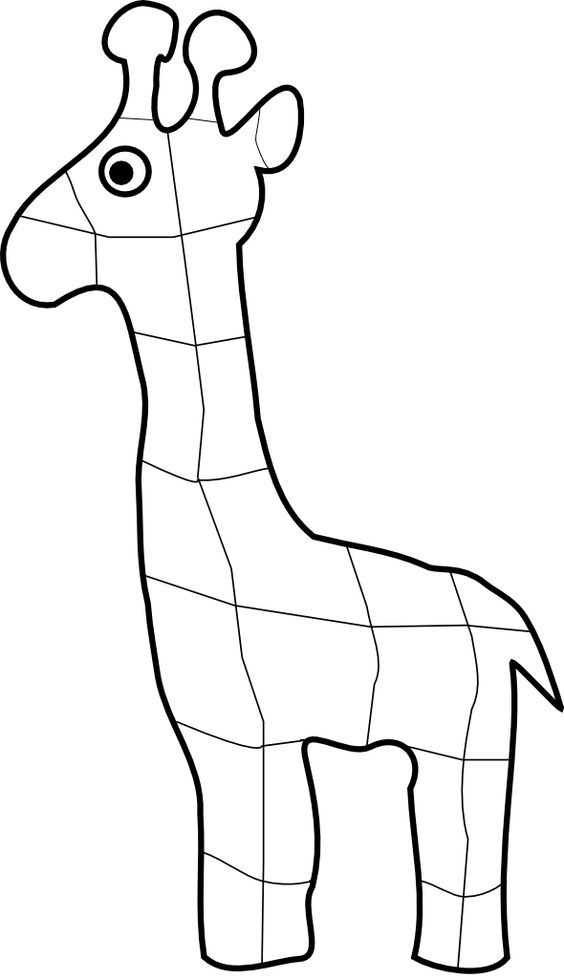 Giraffe Template Printable Free Printable Templates