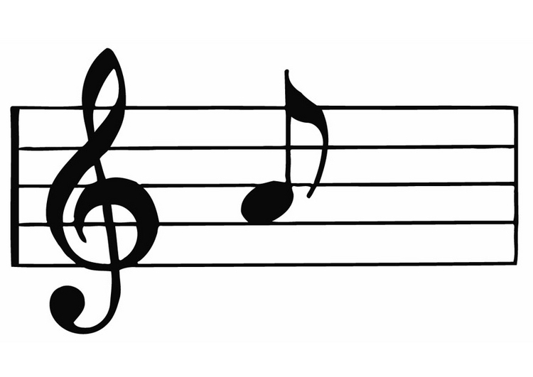 Music Staff Clipart