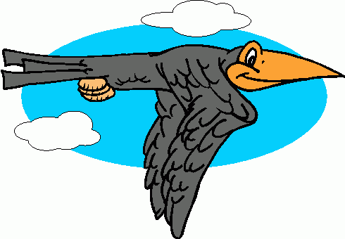 Brid Fliying In Cartoon - ClipArt Best