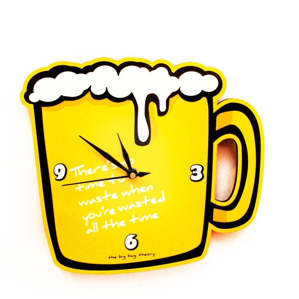 Beer Mug Clock - Unique designer products from Aniika