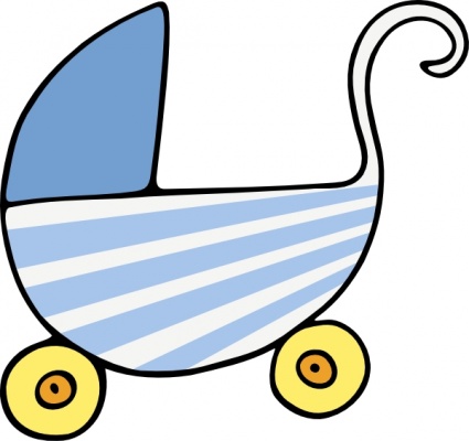 Baby Boy Clip Art Border