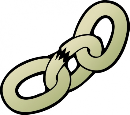 Download Broken Chain clip art Vector Free