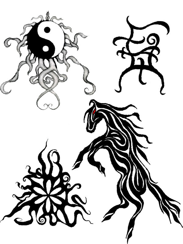 deviantART: More Like Three Filigree Tattoos by