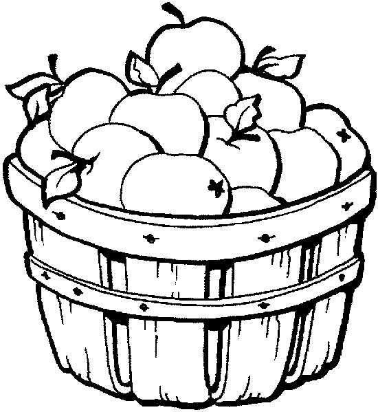 Apple Basket Clip Art