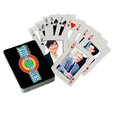 Imprinted Advertising and promotional Playing Cards