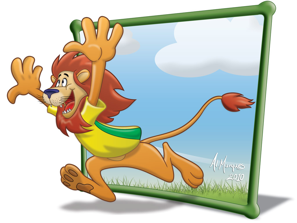 Cartoon Lion