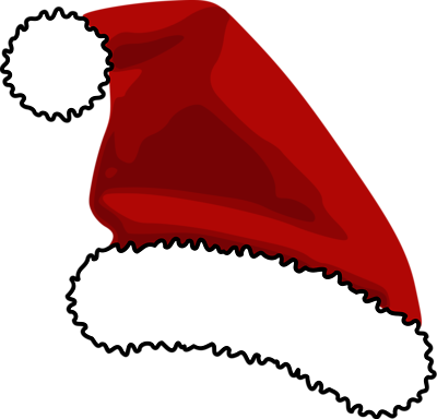 Free Stock Photos | Illustration Of A Red Santa Hat | # 17385 ...