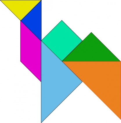 Tangram-16 clip art Free vector in Open office drawing svg ( .svg ...