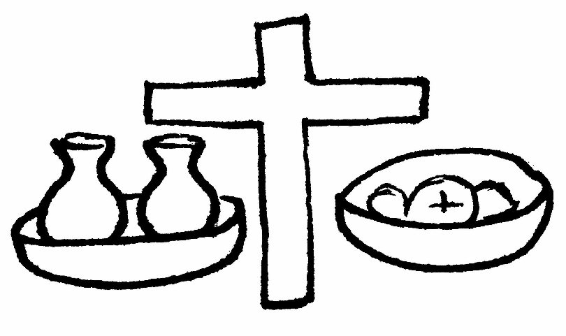 Eucharist coloring pages | Holy Communion | Lord's Supper