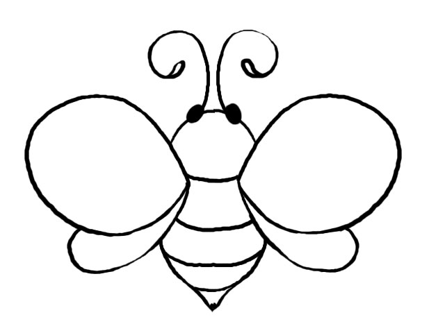 Bee Wings Template ClipArt Best