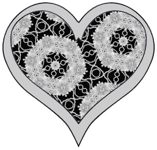 ArtbyJean - Paper Crafts: CUTE LITTLE HEARTS WITH LACE PATTERNS ...