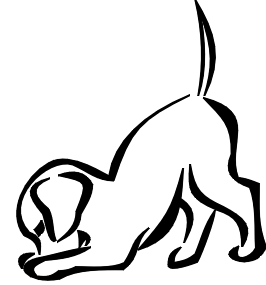 Dog Outline | dog outline similitude | Ink Me