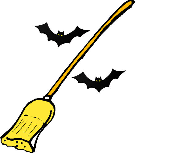 Witch S Broom Clip Art - vector clip art online ...