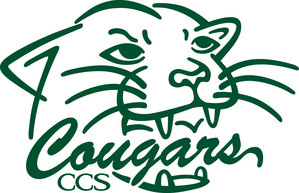 green cougar paw logo