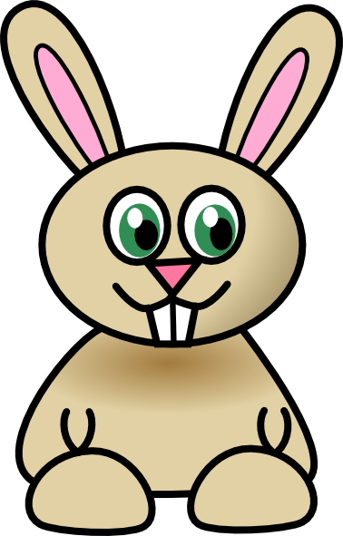 Bunny clip art - vector clip art online, royalty free & public domain