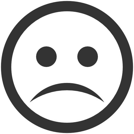 Emoticons Sad Icon | Icons8 Metro Style Iconset | VisualPharm