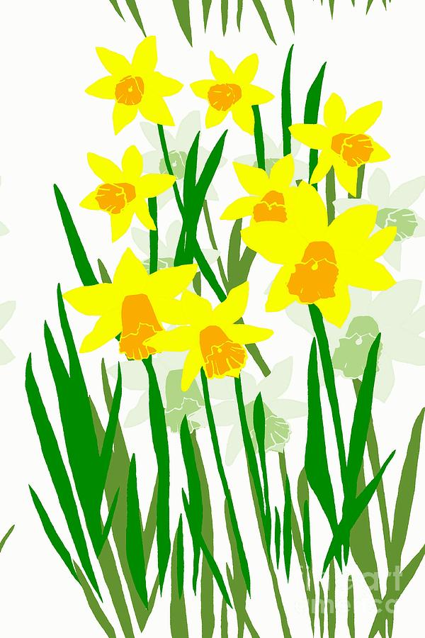 Daffodil Drawings - ClipArt Best