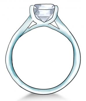 How to Draw a Diamond Ring, Step by Step, Valentines, Seasonal ...