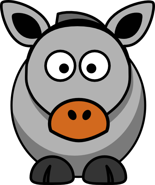 Donkey Face Clip Art