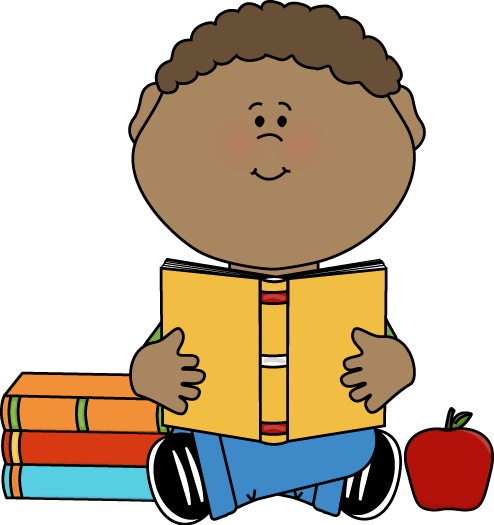 Clip Art Of Boy Reading Bible Clipart