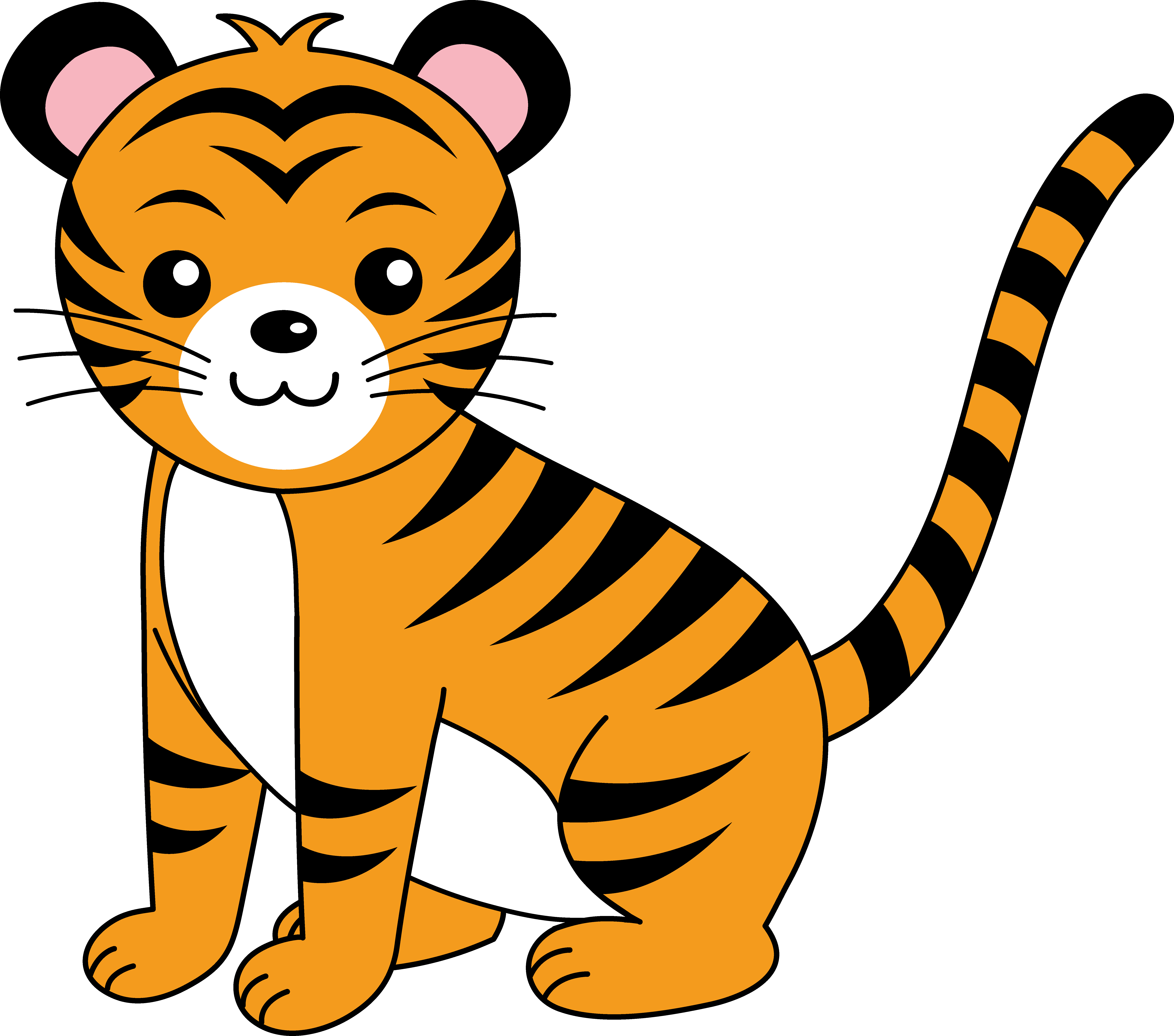Tiger Clipart For Kids - Free Clipart Images