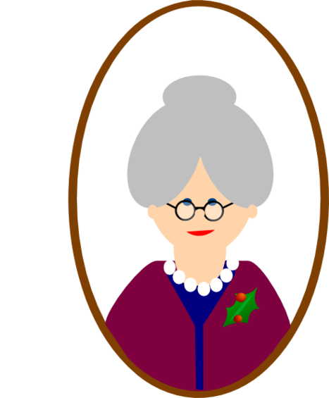 Grandmother Clipart - Tumundografico