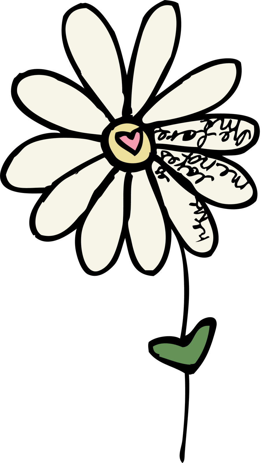 All Things Girly Illustrating: Daisies :)