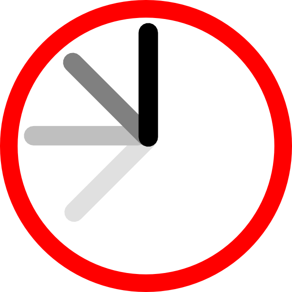 Ticking Clock Clipart
