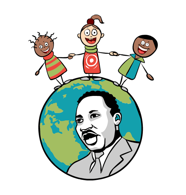 Martin luther king day clipart images