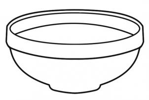 Fruit Bowl Drawing With Shading - Free Clipart Images