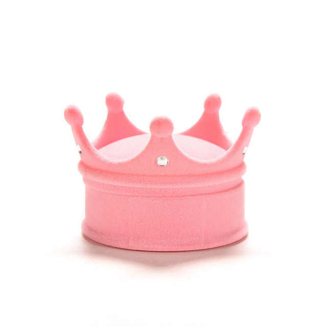 4colors Fashion Wedding Gift Box Lovely Princess Crown Shape ...