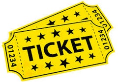 Blank movie ticket clipart - Clipartix